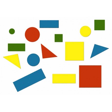 Juego de conceptos bloques lógicos 48 piezas