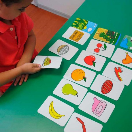 Tarjetas de alimentos 24 fichas