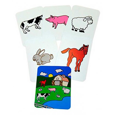 Tarjetas de animales 24 fichas