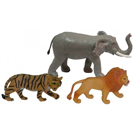 Animales de la selva 7 figuras