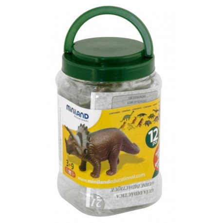 Dinosaurios prehistóricos 12 figuras