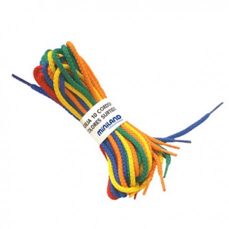 Conjunto 10 cordones de colores
