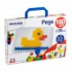 Juego Pegs ensamblaje mosaicos 160 pinchos