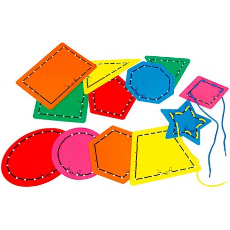 12 formas de plástico para hilar