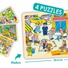 Puzzles madera 24 piezas lugares