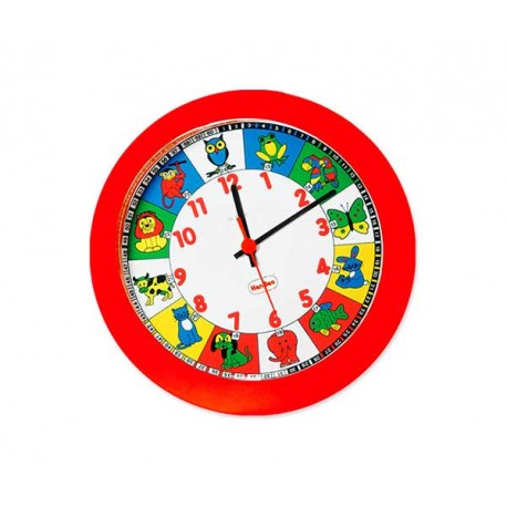 Reloj gigante de animales