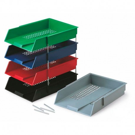 Conjunto 2 bandejas y 4 elevadores