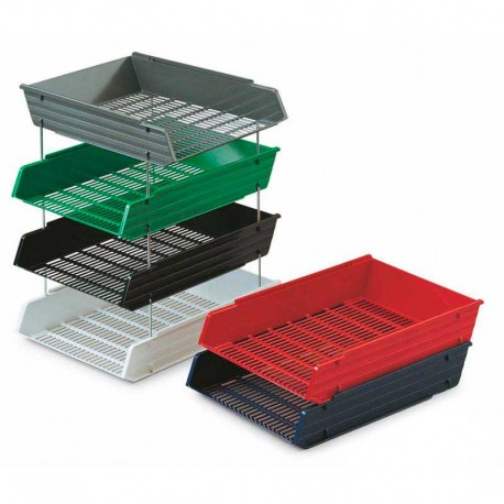 Bandejas plástico unicolor irrompible