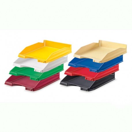 Bandejas plástico colores opacas