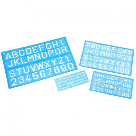 Plantillas letras de rotular