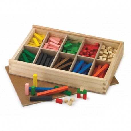 Regletas madera colores