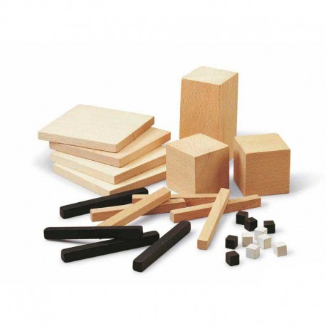 Decímetros cúbicos en estuche