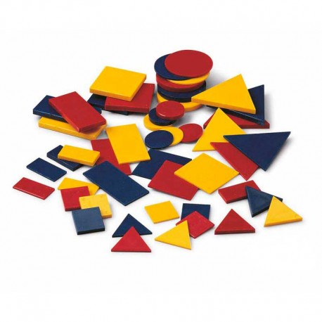 Conjunto bloques lógicos de plástico
