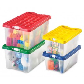 Cajas bajas plástico traslúcido