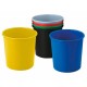 Papeleras colores plástico