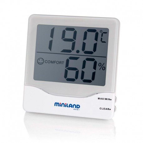 Reloj de temperatura y humedad