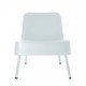 Sillón individual polietileno blanco
