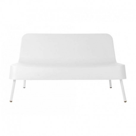 Sillón sofá polietileno blanco