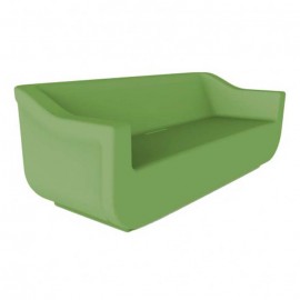 Sillón sofá polietileno verde
