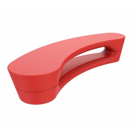 Bancos diseño polietileno rojo