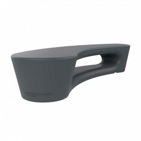 Bancos diseño polietileno gris