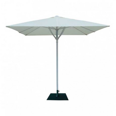 Parasol cuadrado aluminio 2,5 x 2,5 cm
