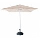 Parasol cuadrado aluminio 2 x 2 m
