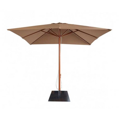 Parasol cuadrado aluminio 3 x 3 m