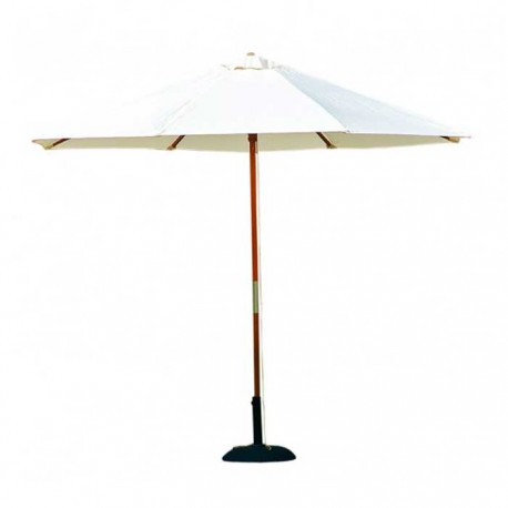 Parasol madera redondo 3 m