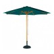Parasol madera redondo 3 m