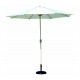 Parasol cuadrado acero 3 x 3 m