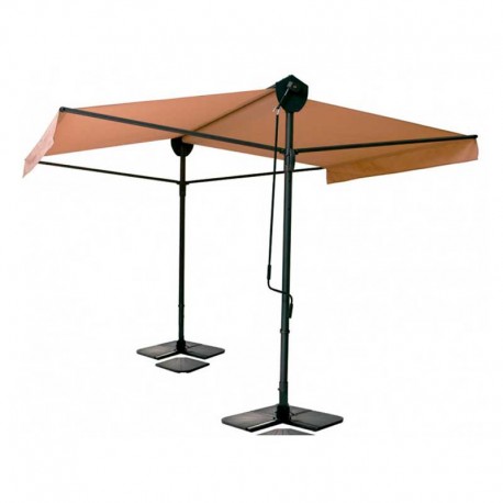 Marquesina plegable aluminio 4 x 3 m