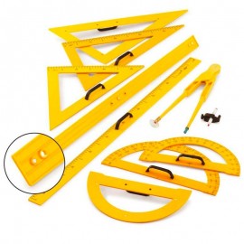 Conjunto magnético reglas amarillas