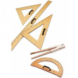Conjunto reglas grandes para pizarras