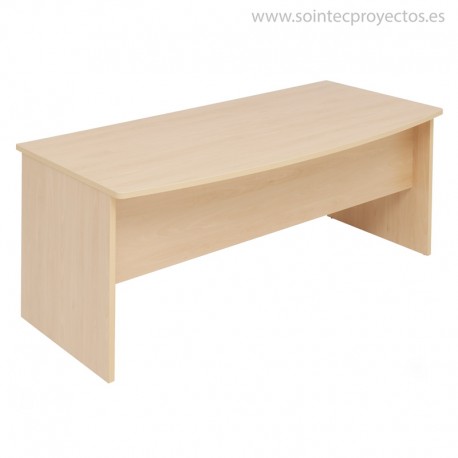 Mesa melamina eco borde redondo