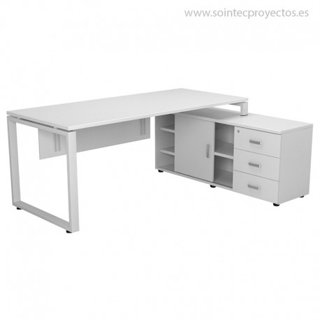 Mesa kubica sobre módulo