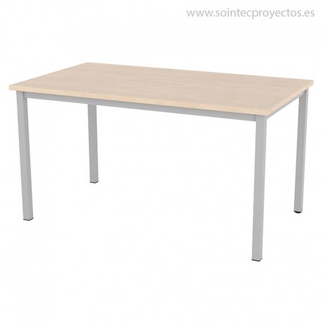 Mesa modular tubo cuadrado