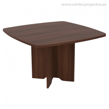 Mesa panel cuadrada de reunión