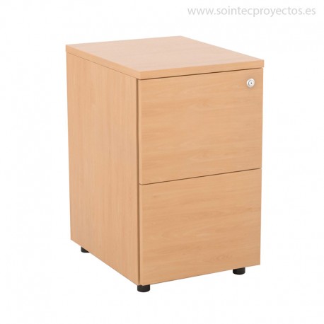 Buck cubo melamina 2 archivadores