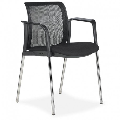 Silla de confidente zoe de malla