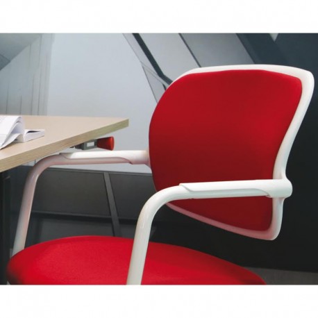 Silla de confidente flexi tapizada