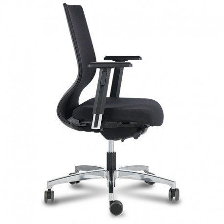 Silla de operativa elia base negra