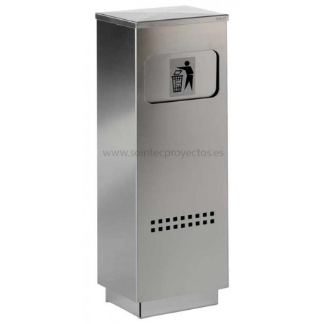 Papelera acero satinado Cover