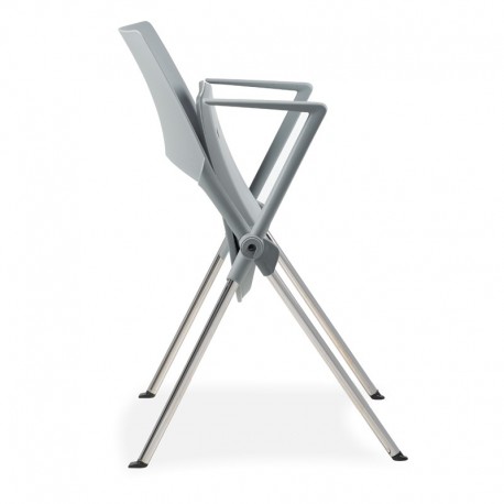 Silla de colectividad mavis con brazos