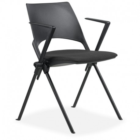 Silla de colectividad mavis asiento acolchado