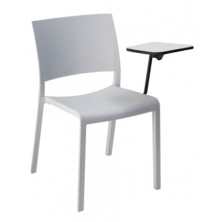 Silla apilable pala izquierda fiona