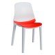 Silla apilable liza 2 colores