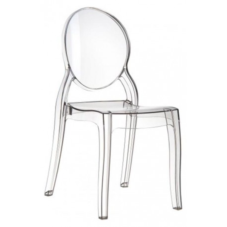 Silla diseño clásica transparente mia