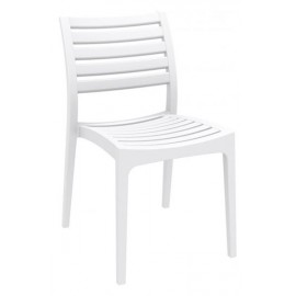 Silla apilable fibra y pp alma