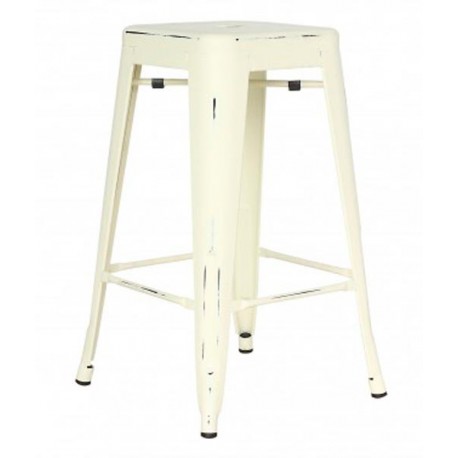 Taburete bajo metálico kibo